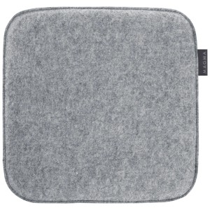 Cuscino per sedia Nouvel Avaro grigio, 35x35 cm, per sedie e sedie da giardino.