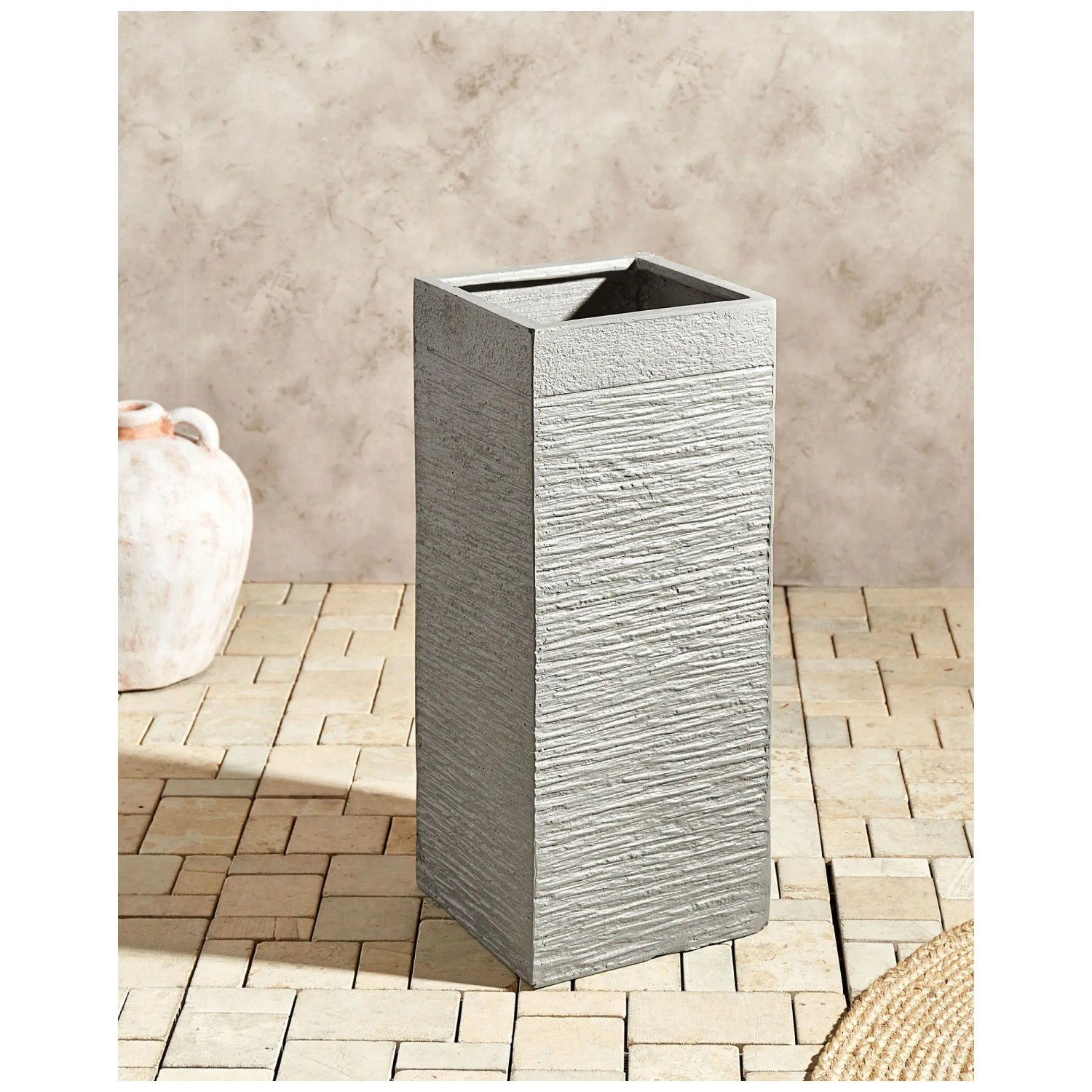 zink blumenkasten groß Blumenkasten verzinkt aus Metall main image 1