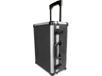 LUX Werkzeug-Trolley Schwarz-Aluminium 299-tlg.