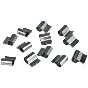 Windhager clip di fissaggio, 12 clip in acciaio inox per zanzariere.