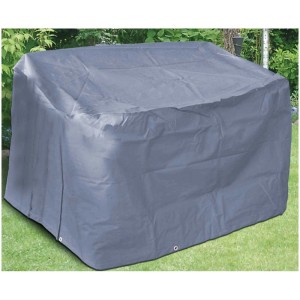 Copertura Acamp Cappa Air antracite per panca da giardino a 2 posti.