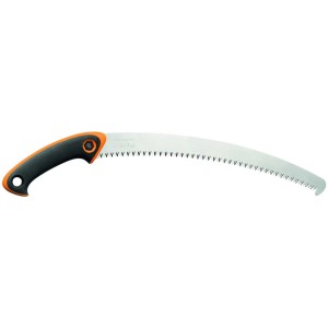 Fiskars Profi Scie à main SW-330, scie d'élagage avec lame courbe et poignée antidérapante.
