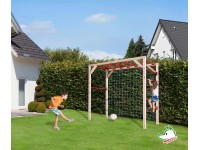 Weka Tabaluga Klettergerüst / Hangelstation mit Tornetz