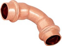 Pressbogen 90° Kupfer Ø 15 mm