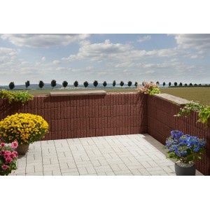 Pietre da piantare Kann Mini marroni come muro di giardino con piante. Ideale per la stabilizzazione dei pendii.