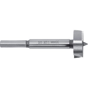 Punta Forstner LUX Comfort, punta per legno da 30 mm per forature precise.