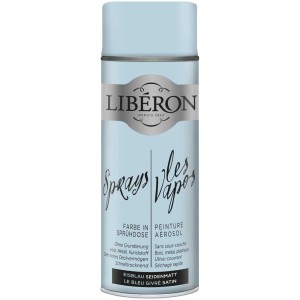 Libéron Sprühfarbe Eisblau seidenmatt, Dose für Effektfarben.