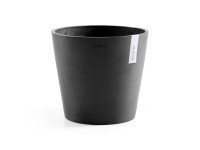 Ecopots Pflanzgefäss Amsterdam Dunkelgrau Ø 30 cm / Höhe 26,3 cm