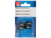 Interruttore a bilanciere a 1 polo Nero 2 A / 250 V