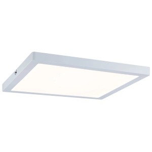 Panneau LED Paulmann Atria carré, dimmable, blanc mat pour un éclairage uniforme.