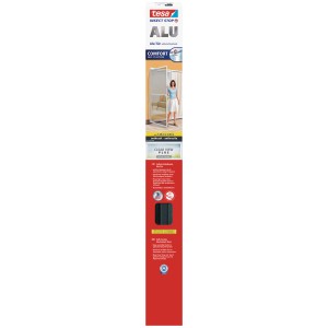 tesa Zanzariera Telaio Alluminio Comfort Porta Antracite 240x120cm kit completo