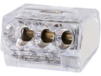 LUX-TOOLS Morsetti a innesto 3 poli Ø 0,5 - 2,5 mm / 10 pz