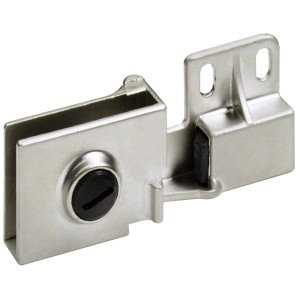 Cerniera Hettich per ante in vetro interne, senza foratura del vetro.