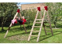 Weka Tabaluga Doppelschaukel 816 A mit Podest