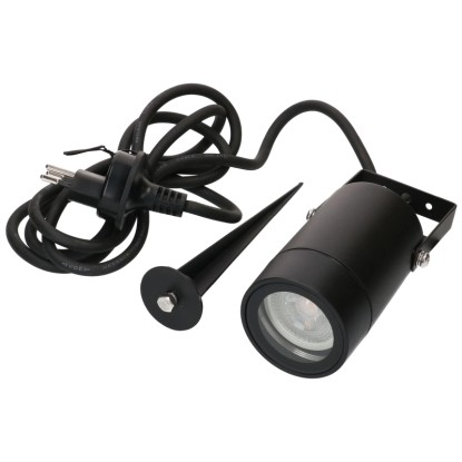 MaxGarden Gartenspot Marso Aluminium Schwarz IP65