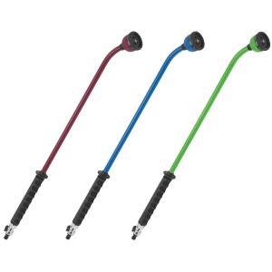 Lancia per irrigazione 90cm, colori assortiti, per irrigazione giardino con 10 getti.