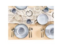 Tafelservice Juniper Steinzeug Hellblau 16-tlg. Tafelservice Juniper Steinzeug Hellblau 16-tlg.