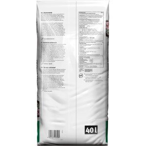 Sacco di terriccio (40 l) per piante da interno, balcone e giardino.