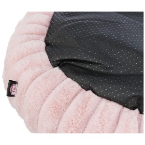 Cuccia rotonda rosa Trixie Lonni, Ø 50 cm, con fondo antiscivolo.