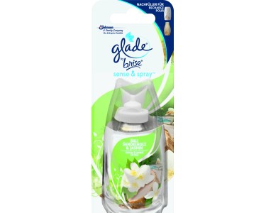 Glade Sense & Spray Ricarica Bali in Legno di sandalo e Gelsomino 18 ml