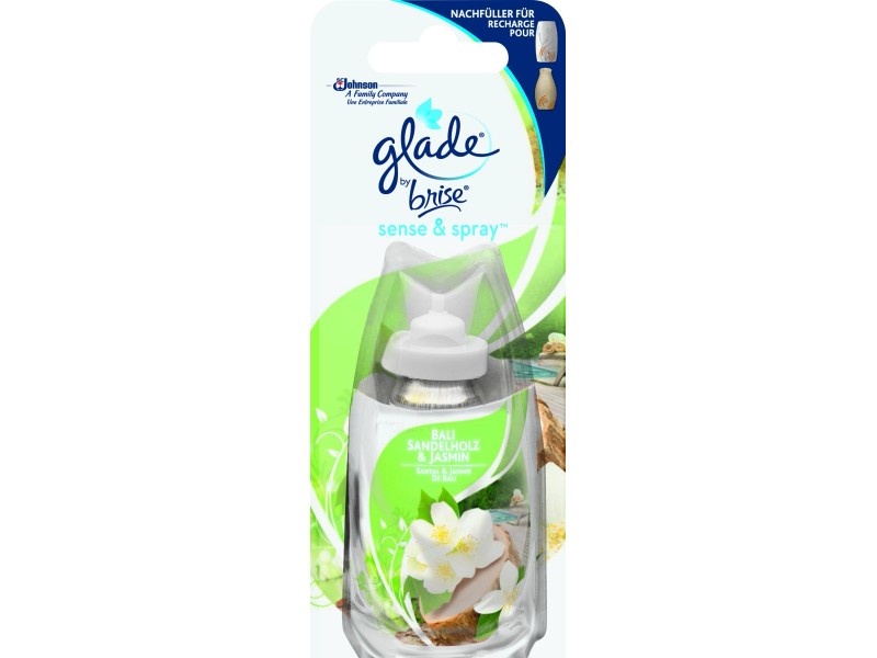 Glade Sense & Spray Ricarica Bali in Legno di sandalo e Gelsomino 18 ml