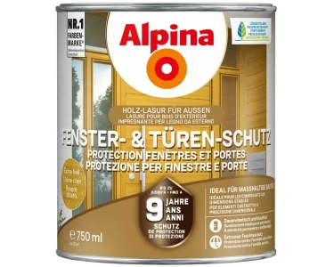 Alpina Fenster- & Türen-Schutz Eiche hell DIF 750 ml