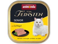 Vom Feinsten Katzen-Nassfutter Senior Geflügel je 100 g / 32 Stk. Vom Feinsten Katzen-Nassfutter Senior Geflügel je 100 g / 32 Stk.