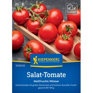 Tomates salades Kiepenkerl Hellfrucht/Hilmar : Tomates rouges sur bois.