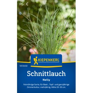Kiepenkerl Erba cipollina Nelly: Semi di erbe aromatiche per aiuole e vasi.