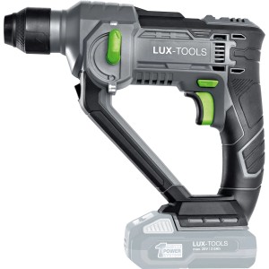 LUX Perforateur burineur sans fil A-BH-20 (sans batterie) en gris et noir. Idéal pour visser, percer et percer à percussion.