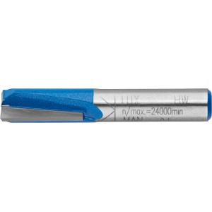 LUX HM Bohrnutenfräser, 10 mm Durchmesser, für präzise Holzbearbeitung.