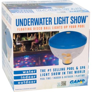 Summer Fun LED spectacle sous-marin en boîte. Éclairage de piscine flexible avec effets lumineux.