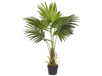 Kunstpflanze Fan Palm im Blumentopf Höhe 100 cm