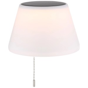 Globo LED-Solarleuchte Flasche, opal, 100lm, für Aussen, mit Zugschalter.
