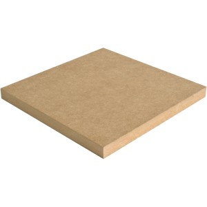 Pannello MDF grezzo, 140x103x0,3 cm, per mobili e scaffali.