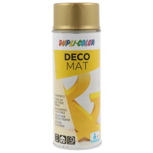 Dupli-Color Deco vernice spray opaca, bronzo dorato, bomboletta da 400ml.