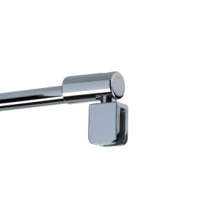 Breuer Stabilisator für Dusch-Seitenwand Varia, Edelstahl, Detailansicht.
