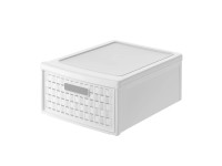 Rotho Schubladenbox Country klein Weiss
