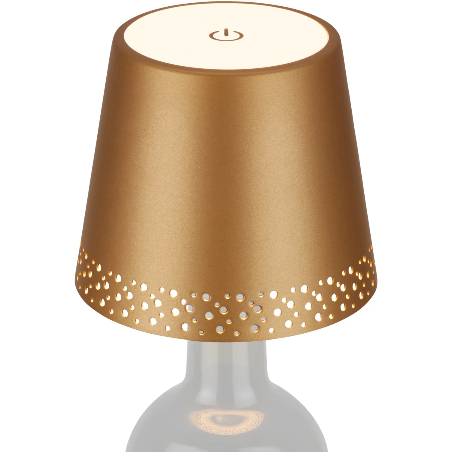 2x Lampe Bouteille LED Rechargeable Dimmable Beige - Lampe Table IP54 3000K-6000K Pour Intérieur Et Extérieur