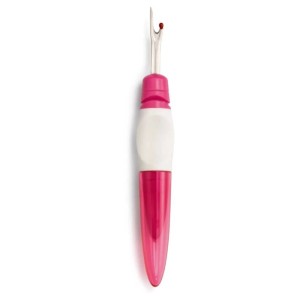Prym Scucicuciture Love grande Rosa: Scucicuciture ergonomico con lama e punta a sfera per scucire con precisione.