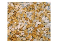 Dekor-Kies Giallo Siena Körnung 3 - 8 mm / 10 kg