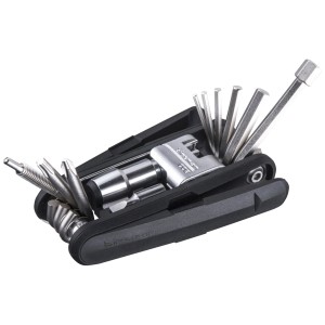 Birzman Multitool Diversity 17: Werkzeugset mit 17 Funktionen für Fahrradreparaturen.