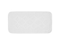 Spirella Badezimmermatte Alaska Schneeweiss 91 x 36 cm Spirella Badezimmermatte Alaska Schneeweiss 91 x 36 cm