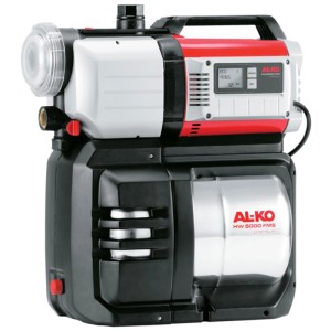 Al-Ko HW 5000 FMS Premium, système d'eau domestique, pompe électrique avec manomètre et pressostat.
