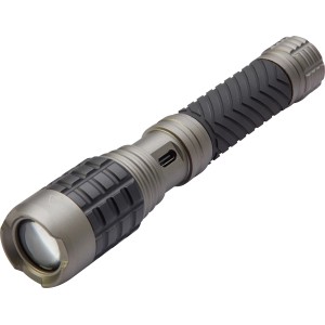 Lampe torche LED noire Z85 (760 lm) en aluminium, robuste et rechargeable.