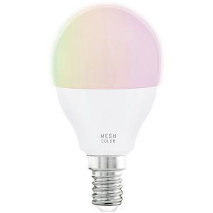 Eglo connect.z P45 E14 LED-Leuchtmittel, Glas Opal, mit RGB+CCT-Farben. Smart Home fähig.