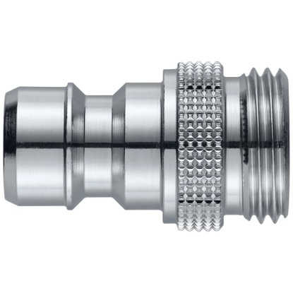 Neomatic Pro Kupplungsnippel Messing verchromt 1/2" Ø 16,5 mm