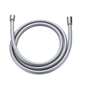 Flexible de douche Diaqua, plastique, argent, longueur 180 cm.