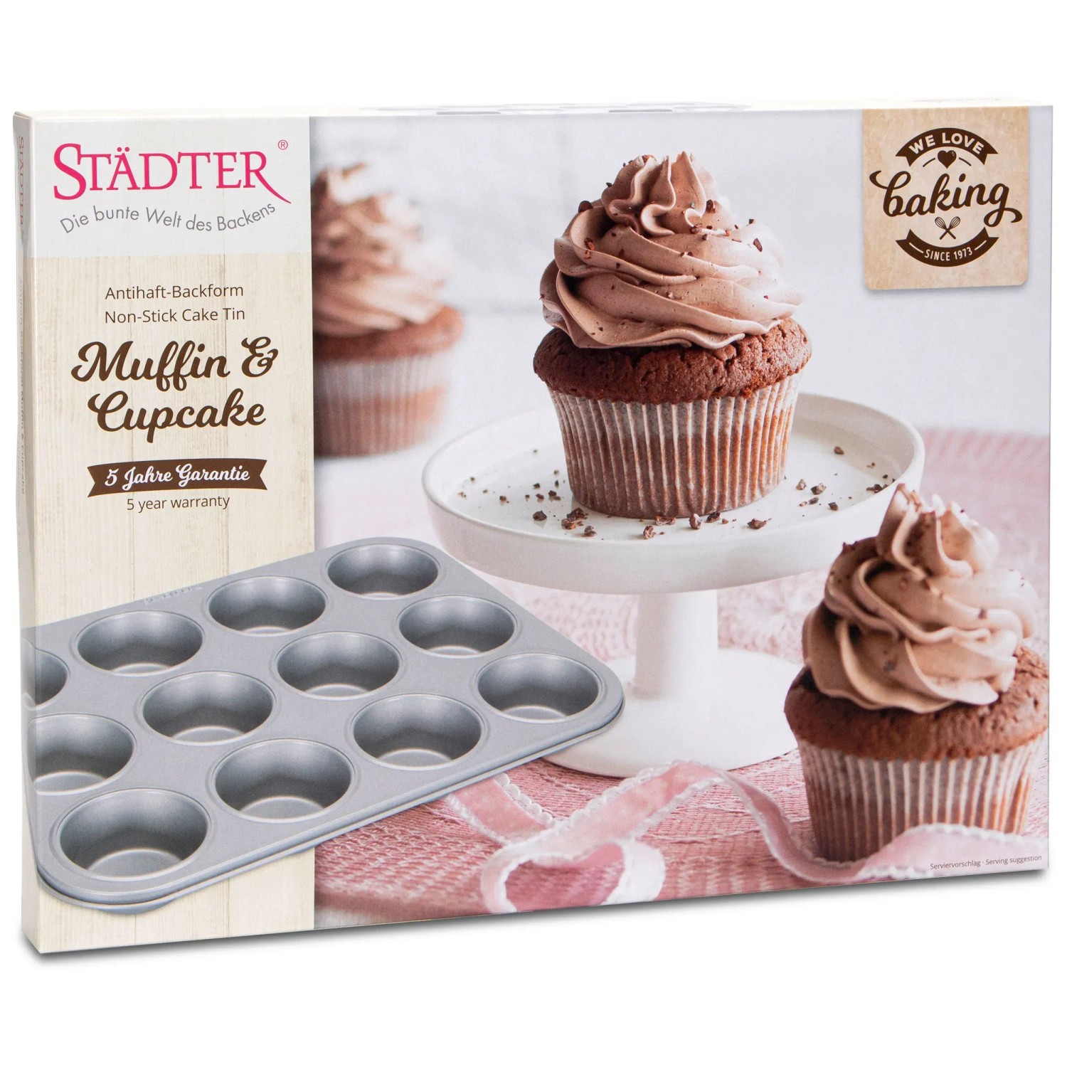 Staedter Biscuit Mould for Muffin or Cupcake, 5.5 cm