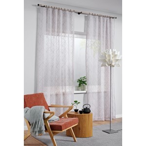 Supporto aperto Gardinia Denver, 9 cm, nero opaco per bastoni per tende style con Ø 25 mm.